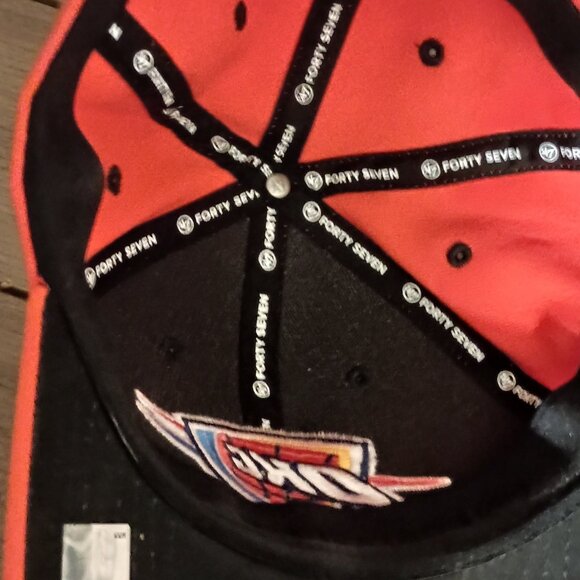 Oklahoma City Thunder NBA 47Forty Seven Orange Hat One Size Elastic Band - Picture 7 of 11